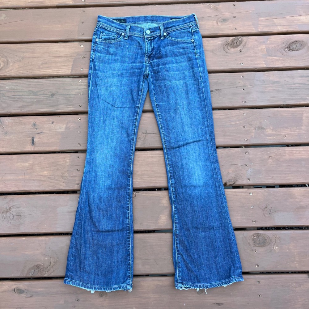 Citizens of Humanity Jeans Y2K Low Rise Flare Ingrid 002 Dark Wash‎ Size 28